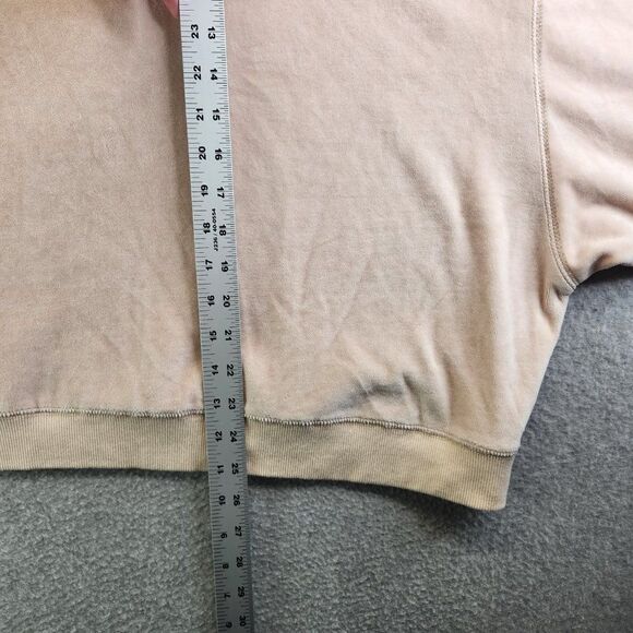 Out from Under Urban Outfitters Sweatshirt Womens L Pink Velour Oversized - Picture 13 of 16